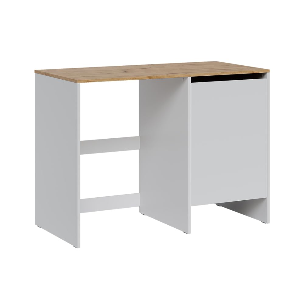 Vicco Washing machine cabinet Viktor, White/Artisan oak, 159.8 x 88.2 cm