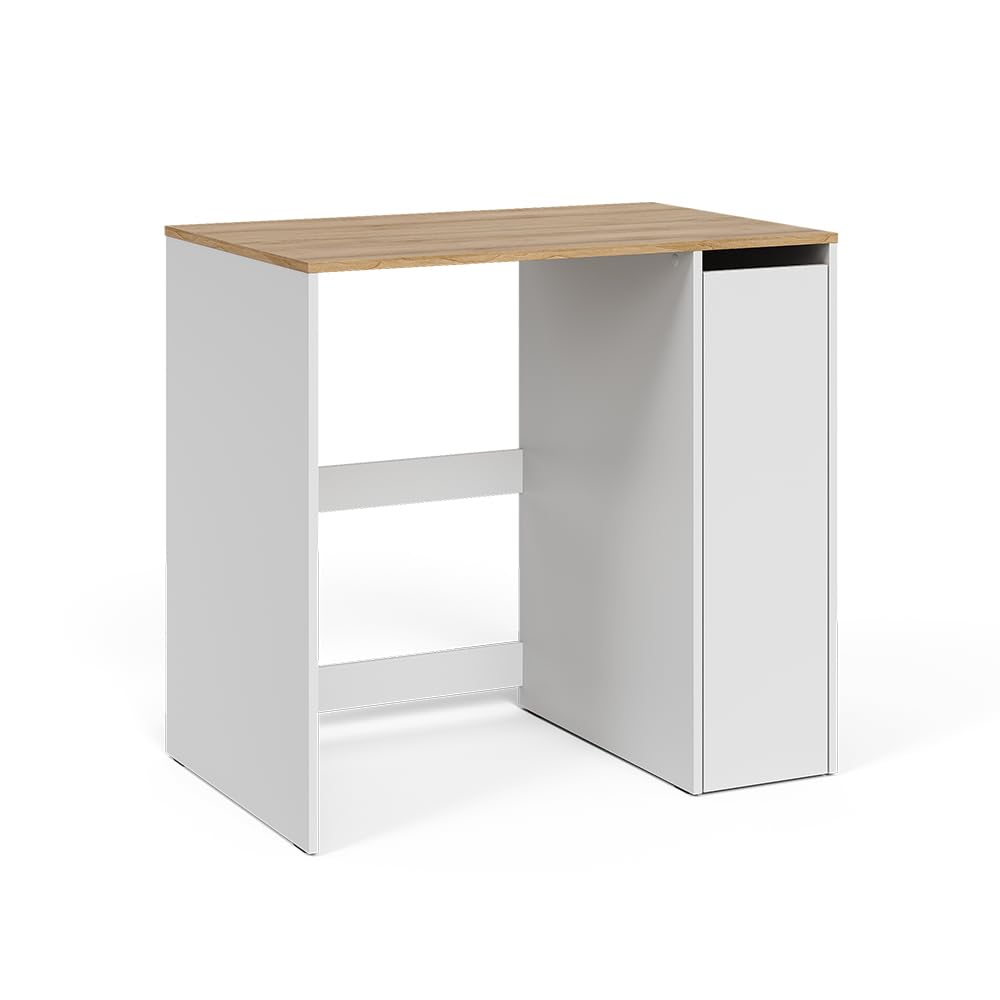 Vicco Washing machine cabinet Viktor, White/Artisan oak, 159.8 x 88.2 cm